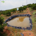 Blck fish farm pond geomembrane